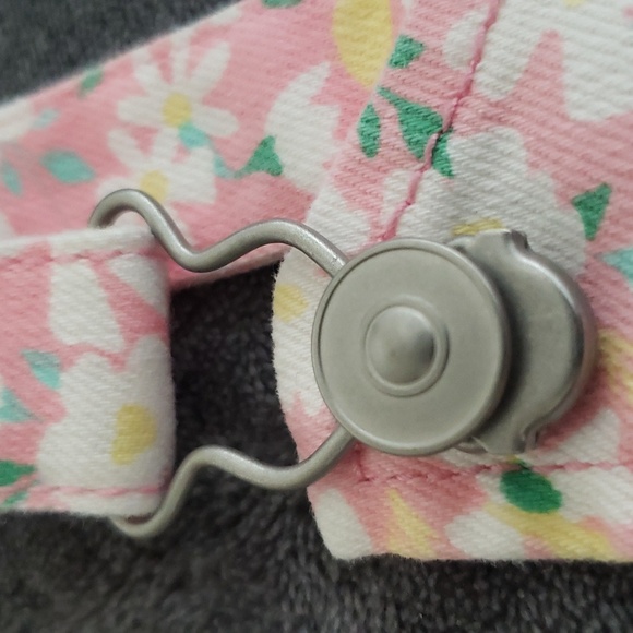 Little Girls Floral Overall dress NWT - Picture 3 of 3